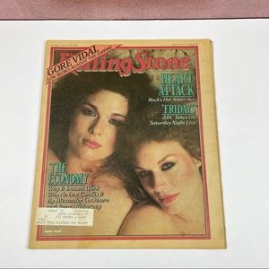 Vintage Rolling Stone Magazine Gore Vidal Saturday Night Live May 15, 1980